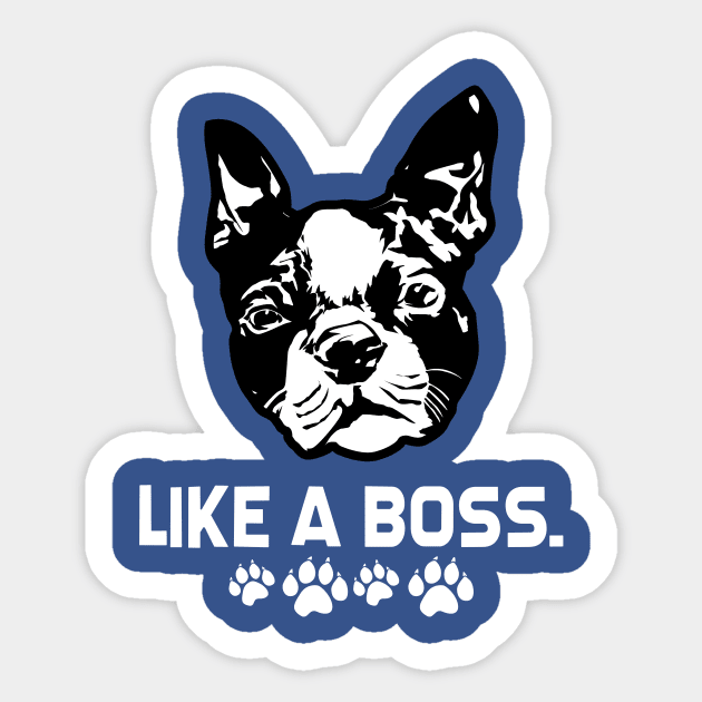 Like a Boss Sticker by SillyShirts